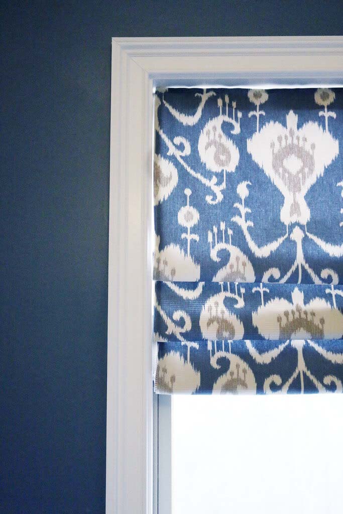 Easy Roman Shade #diy #window #treatment #decorhomeideas