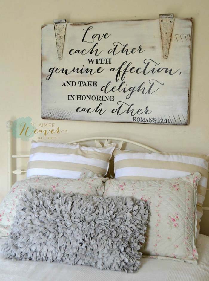 Love Each Other Sign #bedroom #wall #decor #decorhomeideas