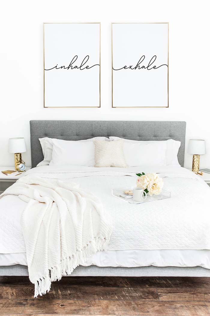 Love is the Breath of Life #bedroom #wall #decor #decorhomeideas