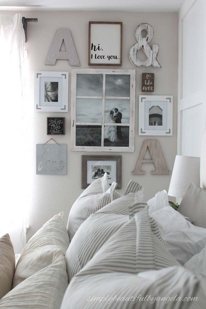 Love Memories Through the Window #bedroom #wall #decor #decorhomeideas