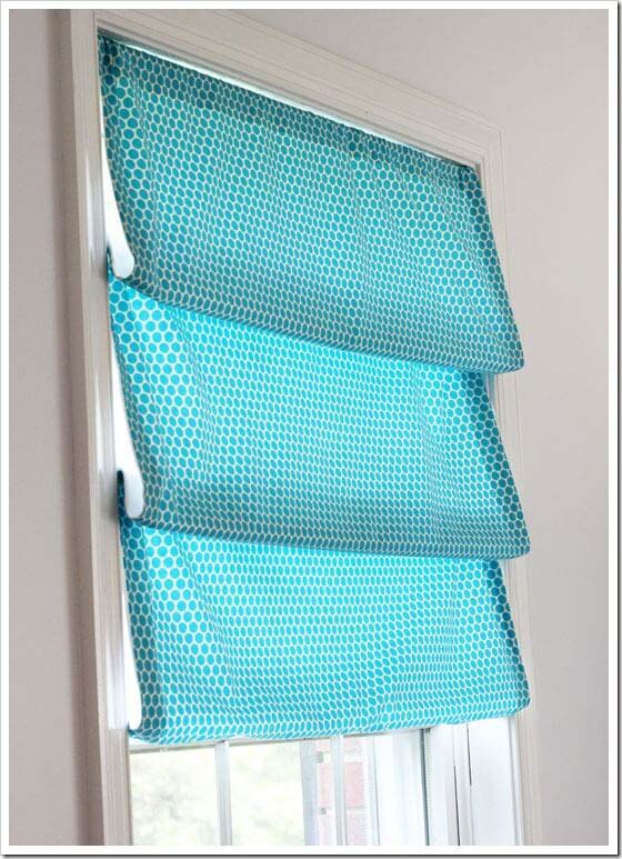 No Sew Window Treatment #diy #window #treatment #decorhomeideas