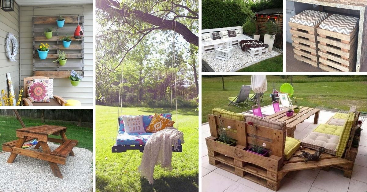 Outdoor Pallet Furniture Ideas