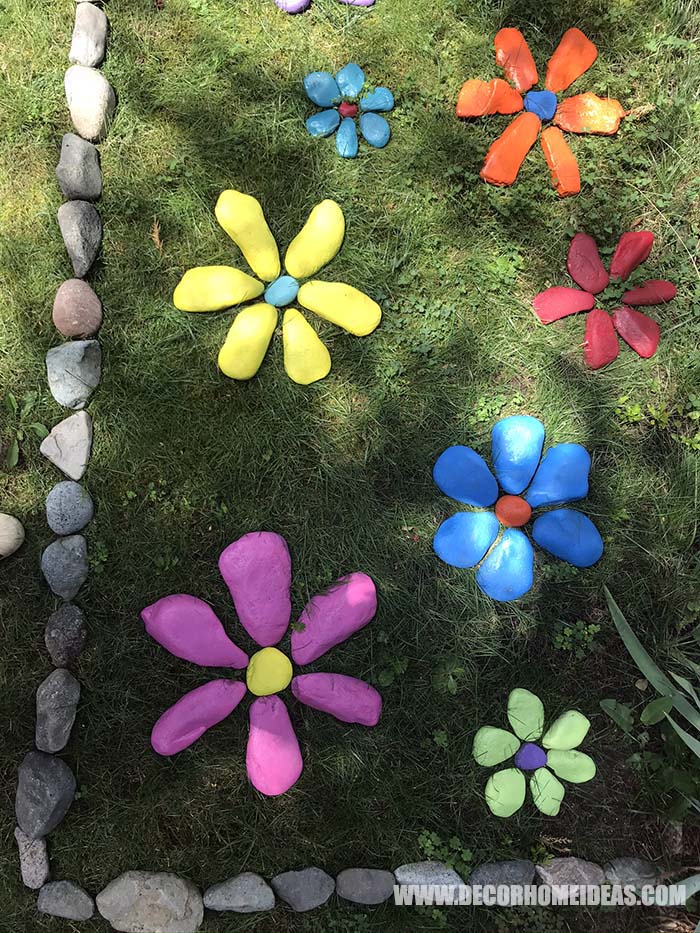 Painted Rocks Garden Decor 15