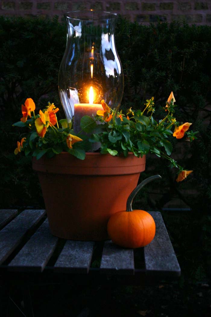 Potted Candle Planters #flowerpot #clay #garden #decorhomeideas