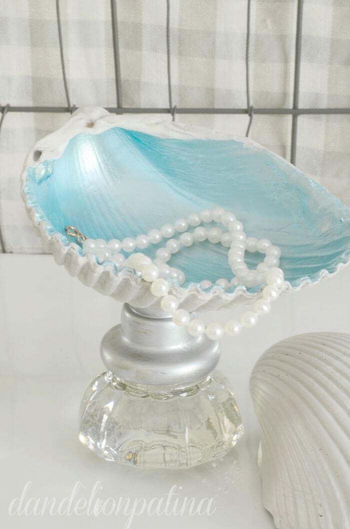 Shell Jewelry Bowls #diy #seashell #decor #decorhomeideas