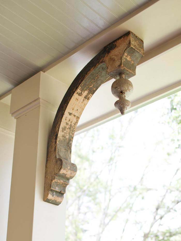 Adding Antique Character to Contemporary Exteriors #corbel #decoration #decorhomeideas