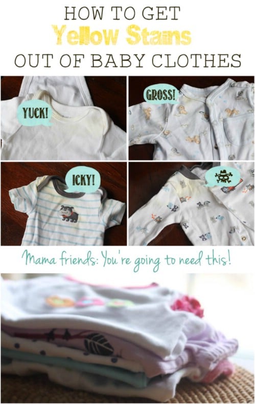 Baby Clothes Stain Remover #hacks #restore #houseitems #decorhomeideas