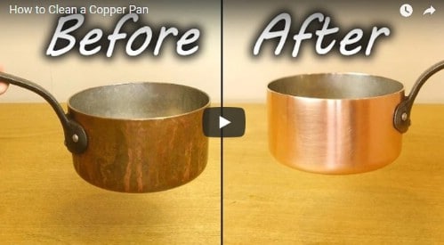 Copper Pot Cleaner #hacks #restore #houseitems #decorhomeideas
