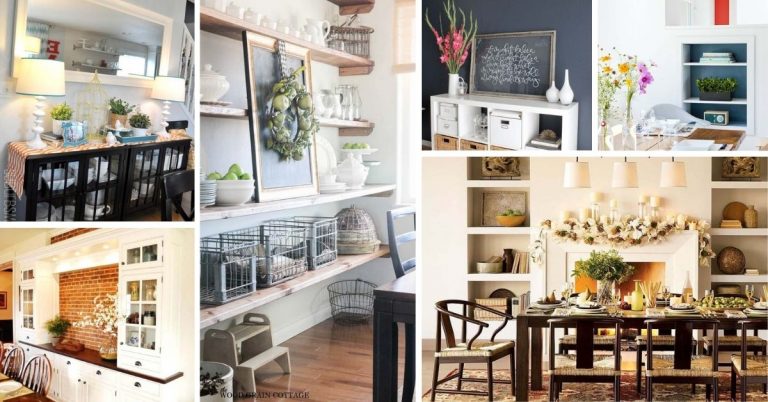 30 Best Dining Room Storage Ideas To Add More Style