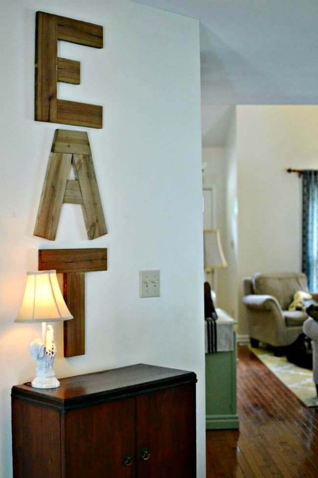 DIY Eat Sign #diy #pallet #sign #decorhomeideas