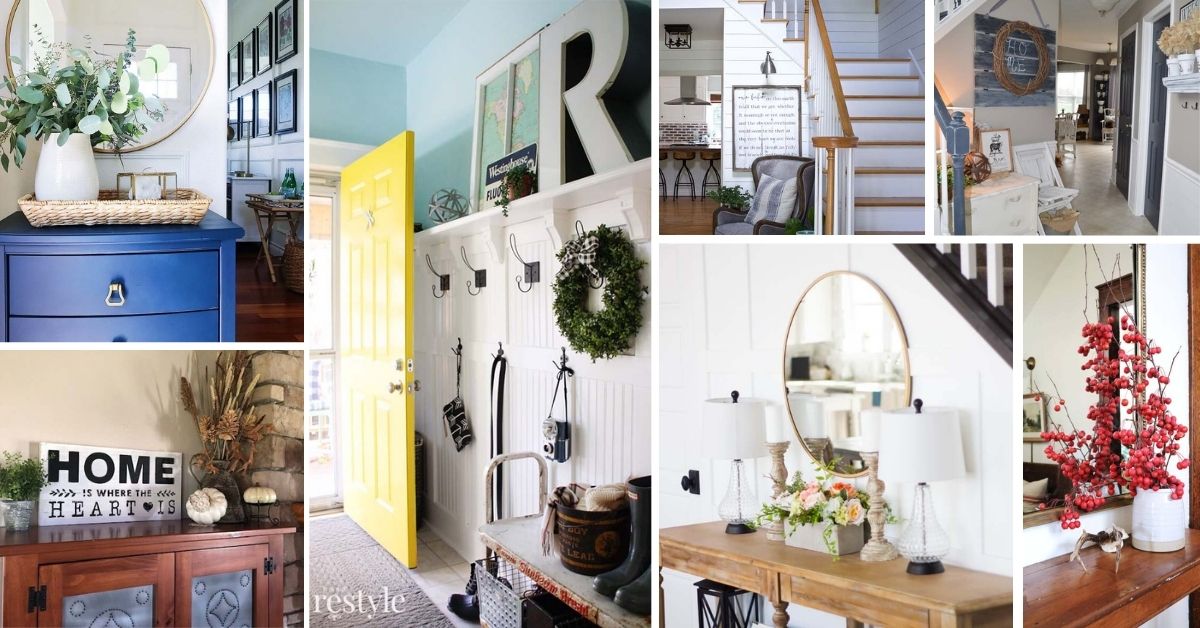 Farmhouse Entryway Decor Ideas