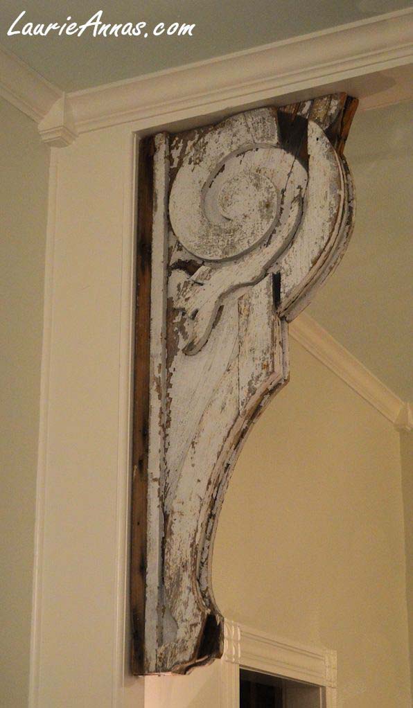 Fitting Old Corbels into New Frames #corbel #decoration #decorhomeideas