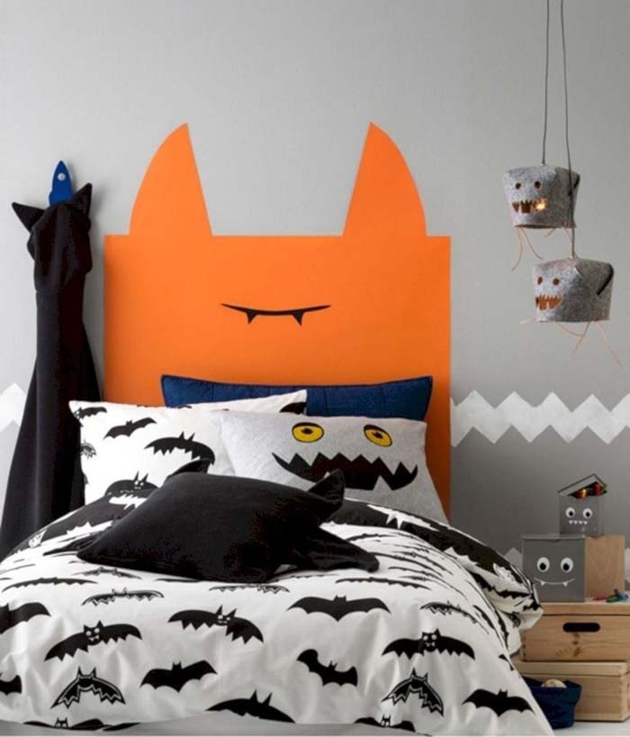 Halloween Kids Bedroom Decor #halloween #kidsroom  #nursery #decorhomeideas