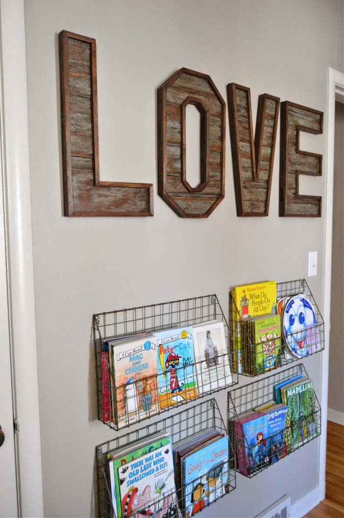 Love Letters Idea #diy #pallet #sign #decorhomeideas