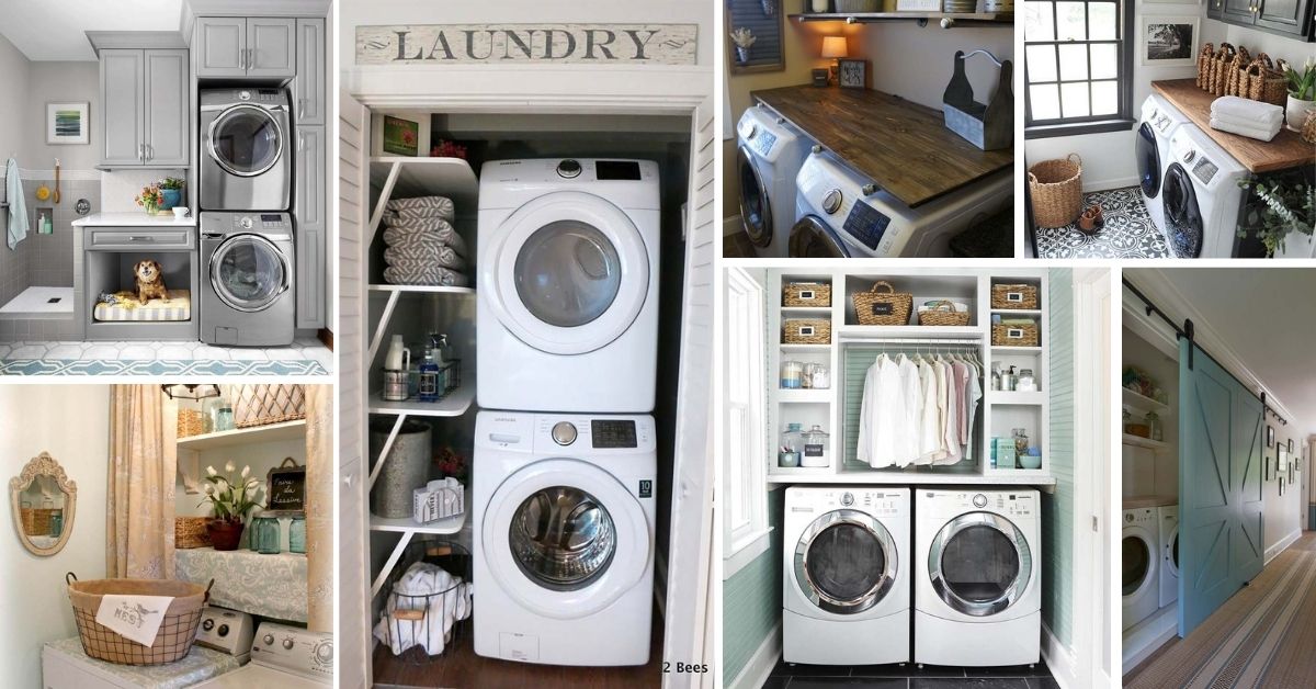 30 Beautiful And Neat Small Laundry Room Design Ideas Decor Home Ideas