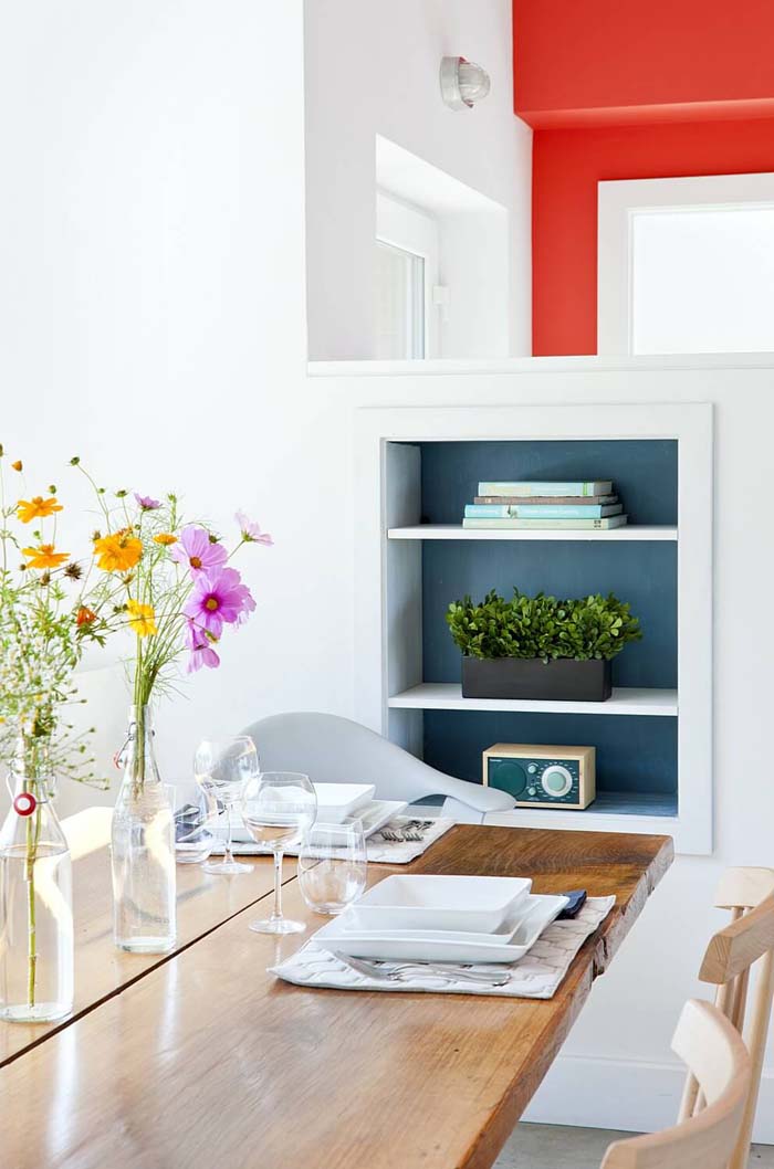 Small Space Dining Room Storage Ideas #diningroom #storage #decorhomeideas