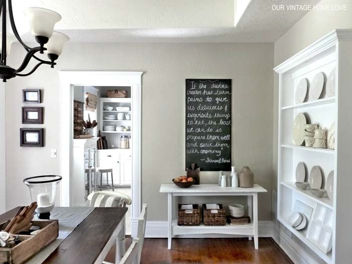 Storage Solutions for Neutral Decors #diningroom #storage #decorhomeideas