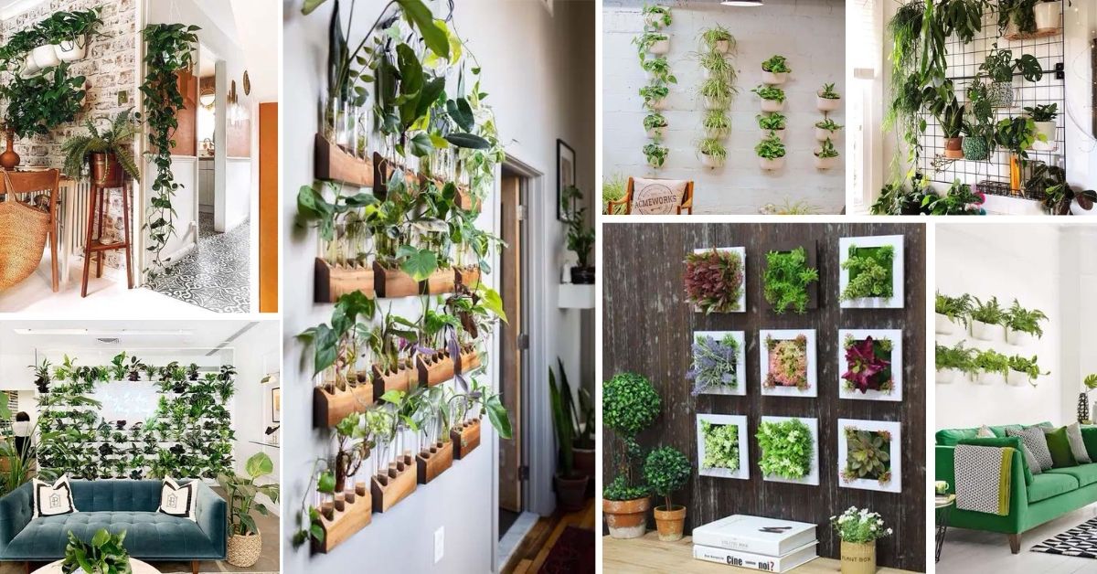 20 Modern Wall Decor Ideas With Plants And Greenery Home - Greenery Home Decor Wall