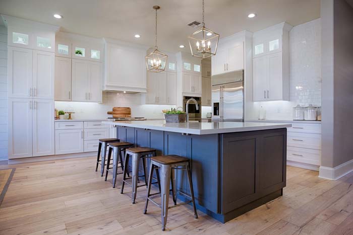 Affordable White Kitchen Cabinets #farmhouse #kitchen #cabinet #decorhomeideas