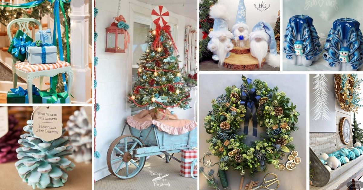 Blue Christmas Decor Ideas