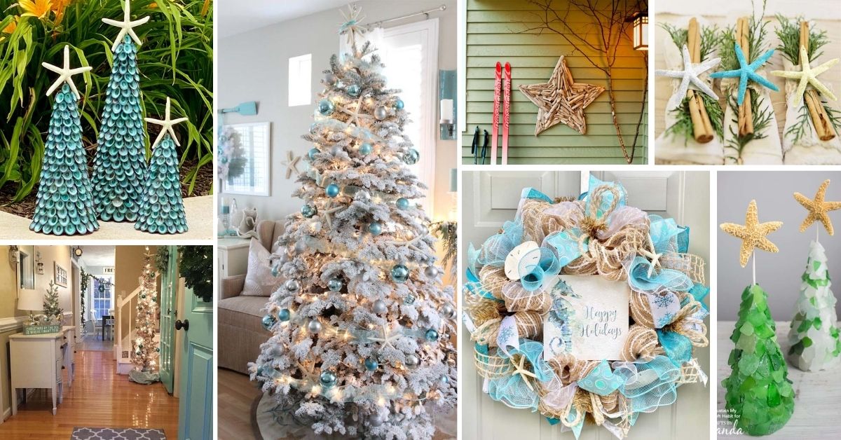 DIY Coastal Christmas Decorations
