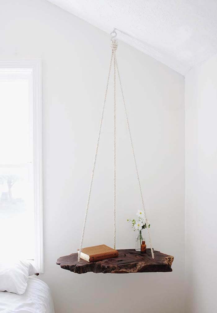 DIY Hanging Table #diy #wood #crafts #decorhomeideas
