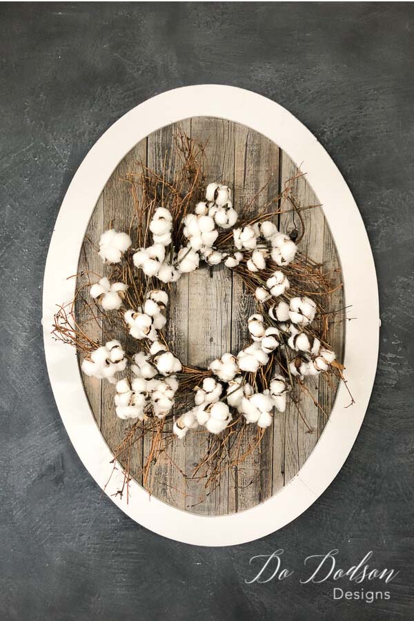 DIY Reclaimed Wood Wreath Frame #diy #wood #crafts #decorhomeideas