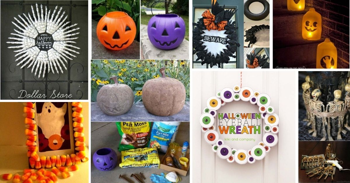 Dollar Store Halloween Crafts And Decorations