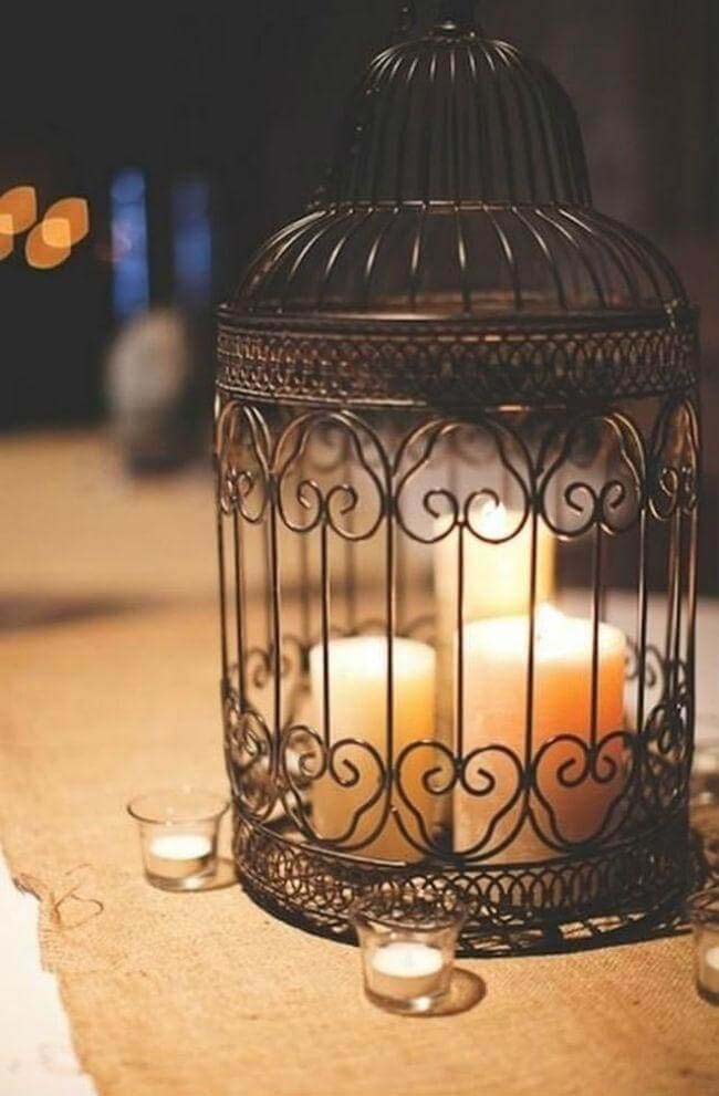 Moroccan-inspired Vintage Birdcage Lantern #bedroom #vintage #decor #decorhomeideas