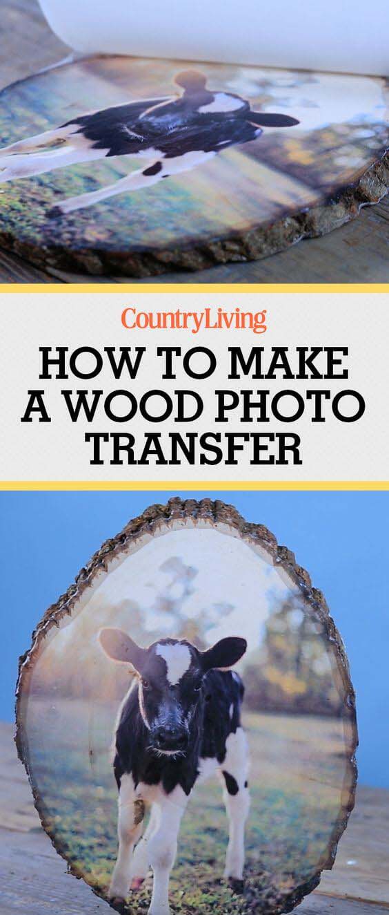 Transferring Pictures to Wood Plaque #diy #wood #crafts #decorhomeideas