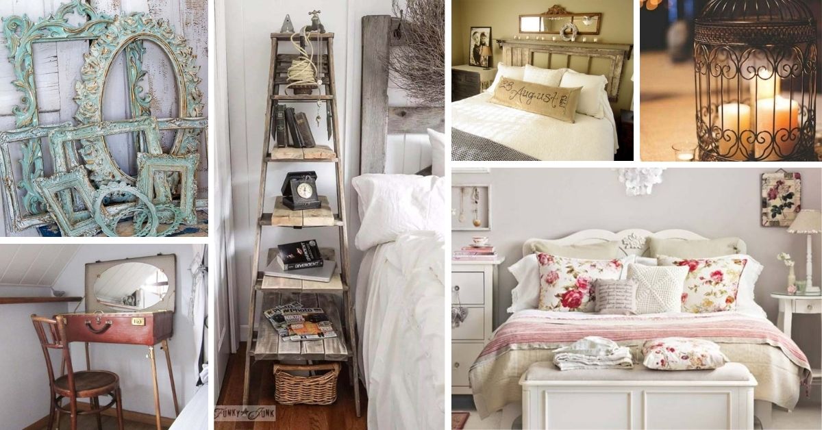 33 Sweet Vintage Bedroom Décor Ideas To