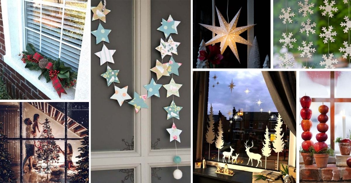Window Christmas Decorations