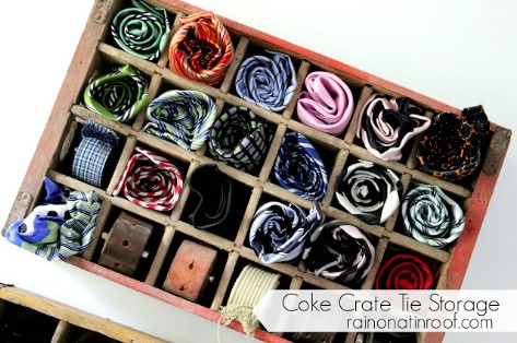 Make Your Own Tie Holder #organization #storage #home #decorhomeideas