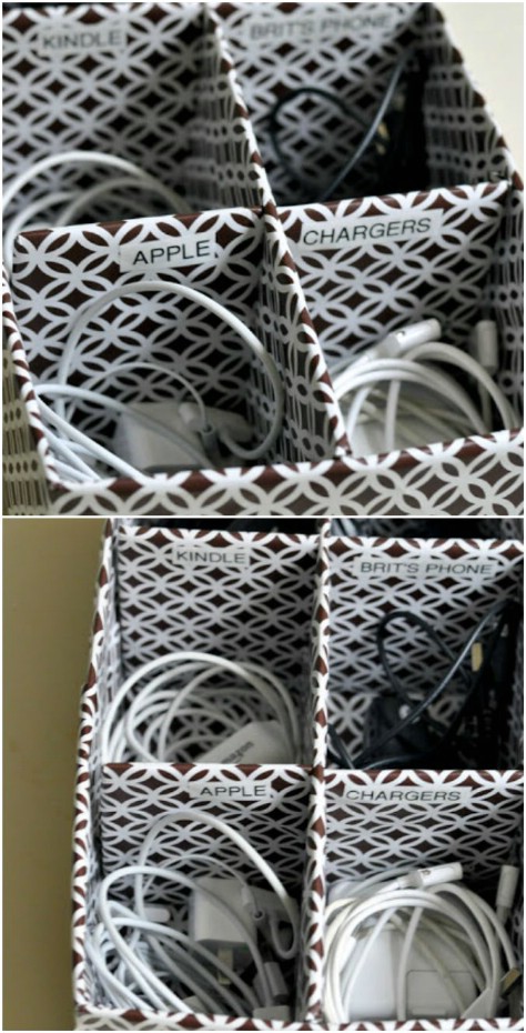 Create A Diy Cable Box #organization #storage #home #decorhomeideas