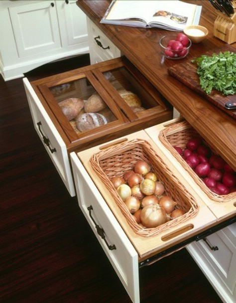 Keep Your Veggies In A Drawer #organization #storage #home #decorhomeideas