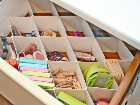 Try Using Drawer Dividers #organization #storage #home #decorhomeideas