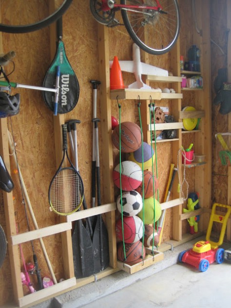 Try Some Bungee Cord Storage #organization #storage #home #decorhomeideas