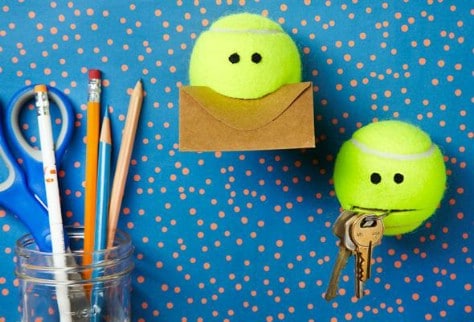 Get These Adorable Tennis Balls To Hold Your Keys And Other Loose Items #organization #storage #home #decorhomeideas