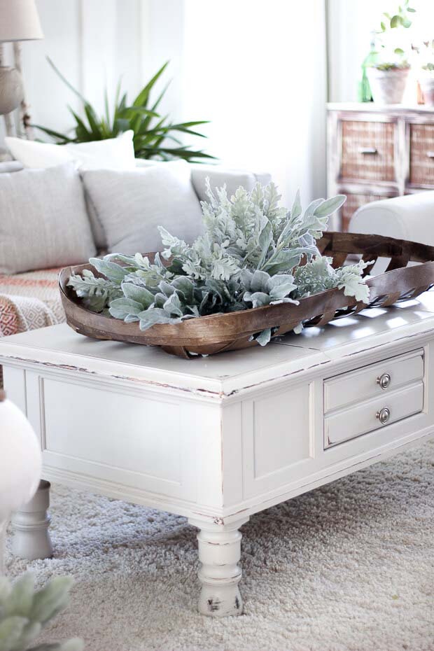 A Fresh Alternative to Flower Arrangements #farmhouse #furniture #decorhomeideas