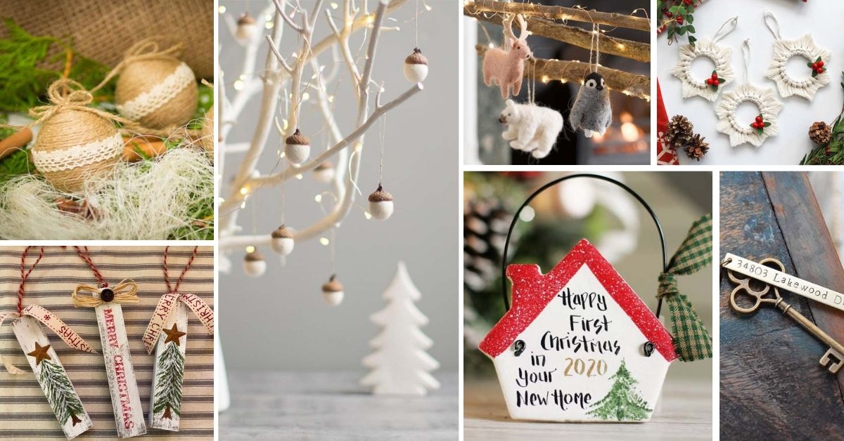 Adorable Rustic Christmas Ornaments