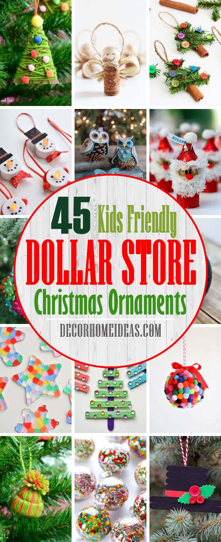 Best Dollar Store Christmas Ornaments To Do With Kids. Discover the Best <a href=