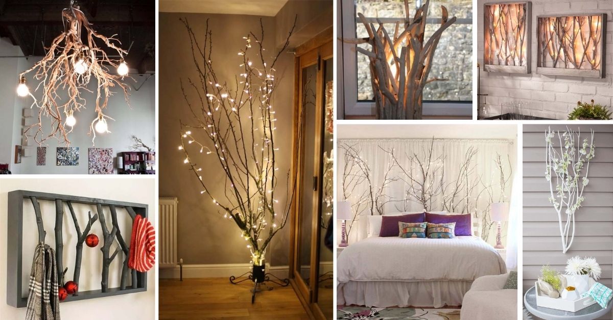 27 Creative Decorating Ideas with Branches To Embrace Nature In Your ...