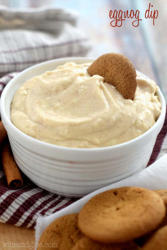 Eggnog Dip #Christmas #dips #decorhomeideas