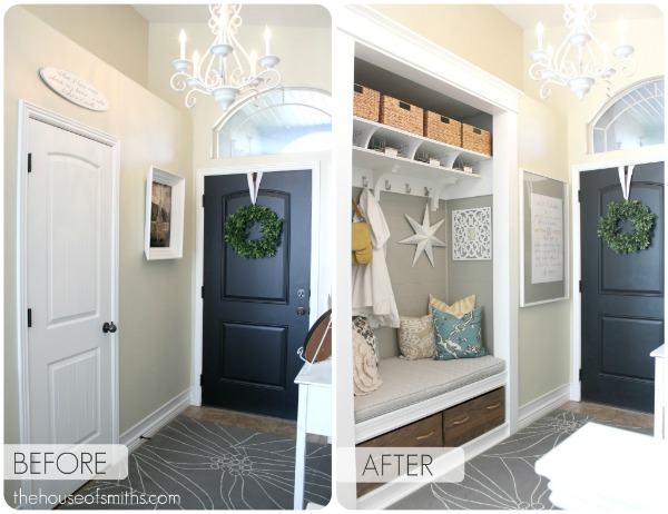 Entryway Closet Makeover