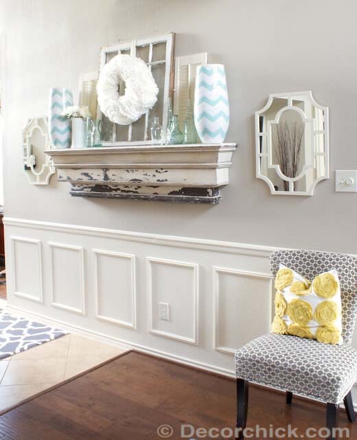 Fake Wainscoting #farmhouse #furniture #decorhomeideas