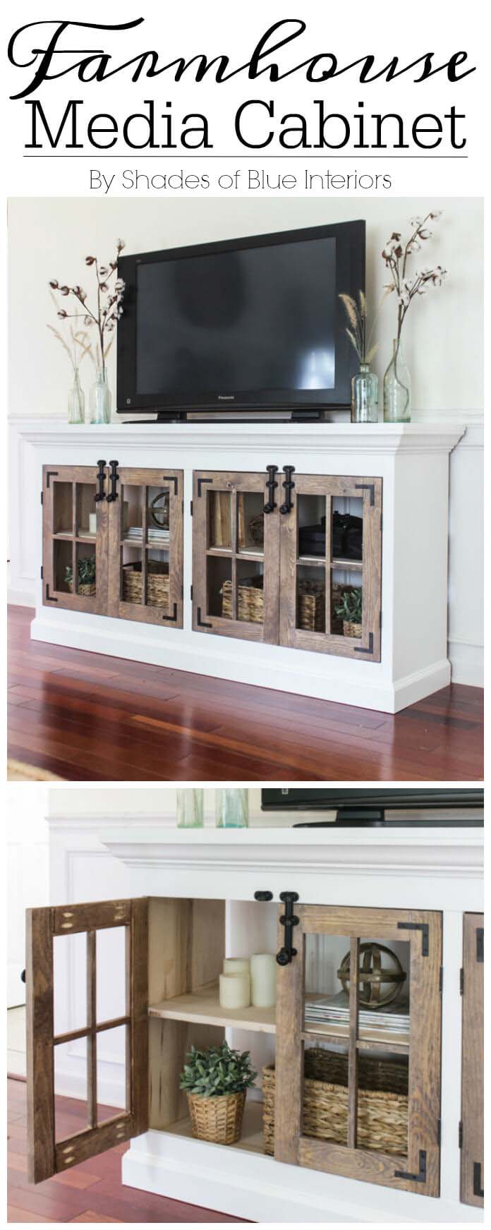 How To Work Tvs Into Farmhouse Decor #farmhouse #furniture #decorhomeideas