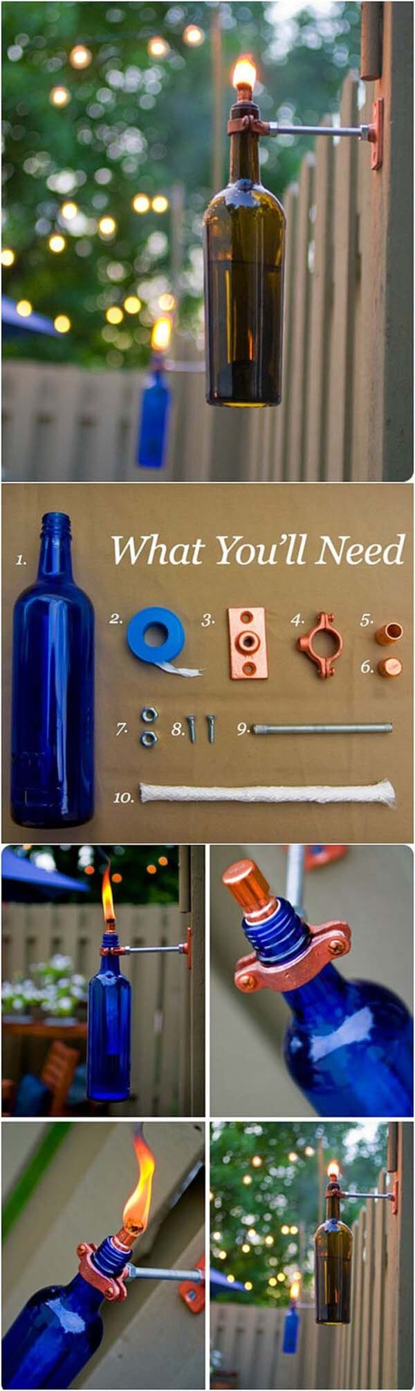 Recycled Bottle Party Light — EPC Crafts