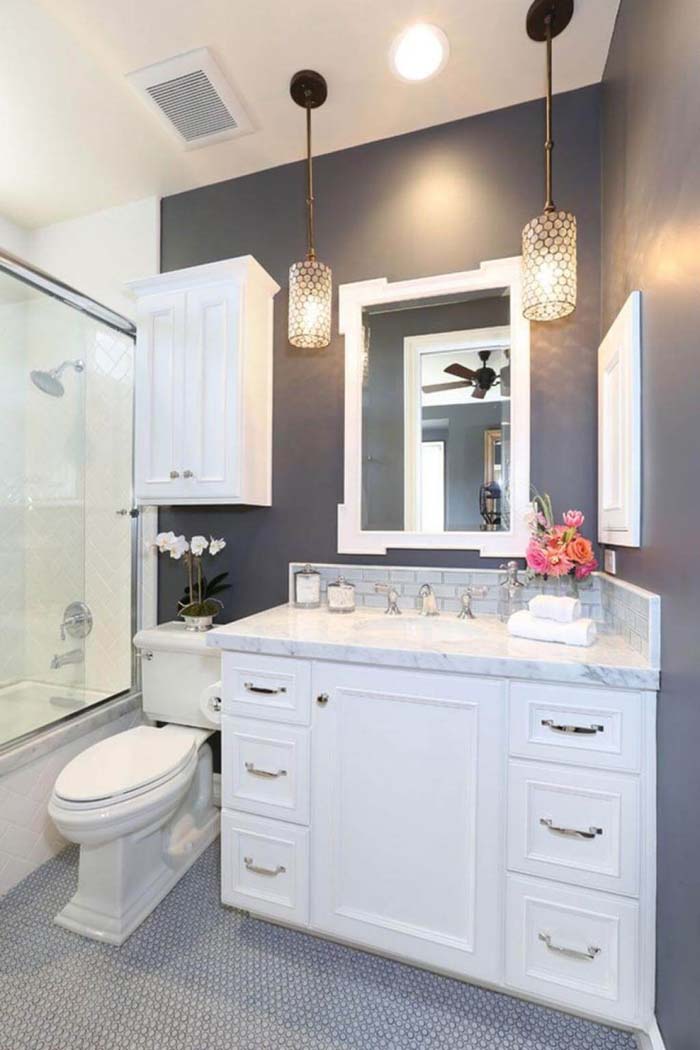 Over The Toilet Storage Cabinet #overtoiletstorage #storage #toilet #decorhomeideas