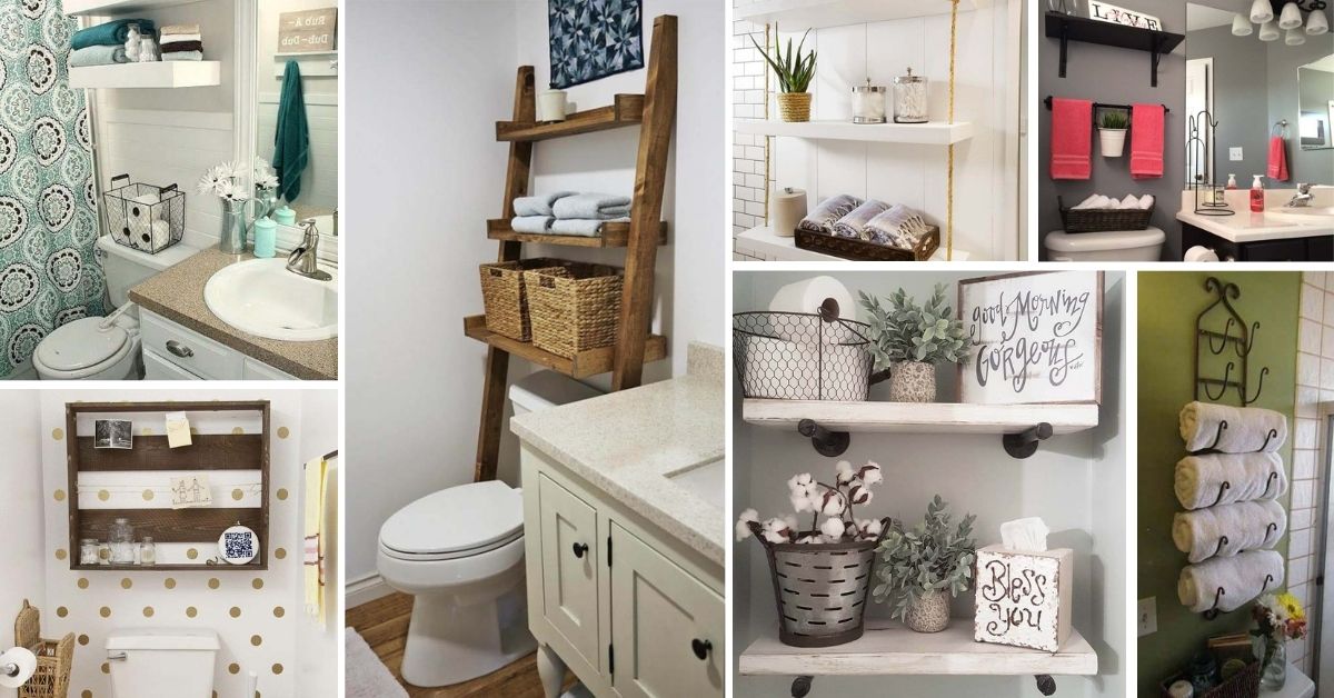 Over The Toilet Storage Ideas