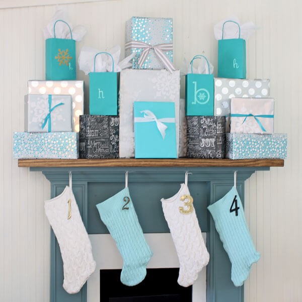 Playful Mantle Piece Gift Display 1